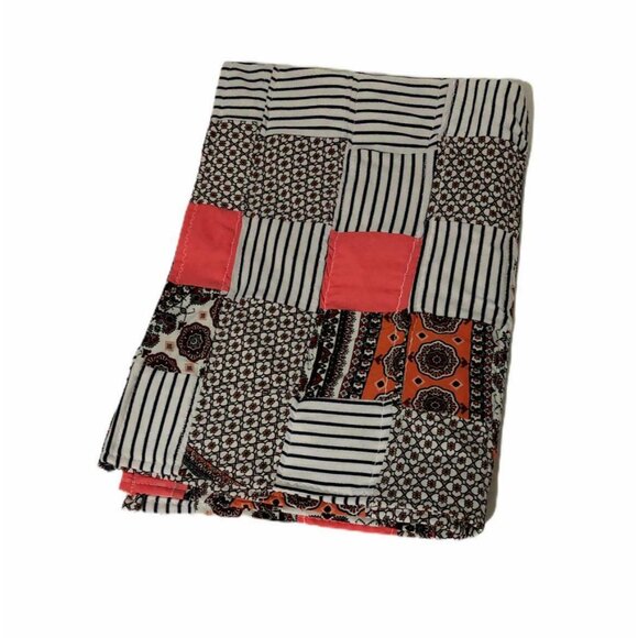 Baby Quilt 30"x40" Homemade Boho Style Hippie Blanket Wallhanging Lap Wheelchai - Picture 1 of 7